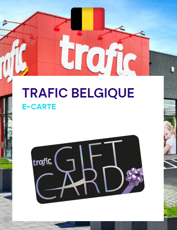 E-carte Trafic Belgique - Emrys