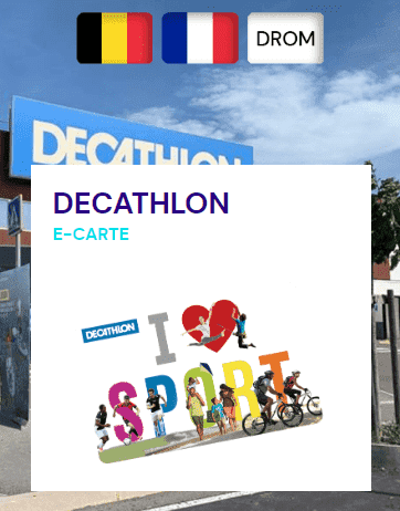 E-carte Decathlon - Emrys